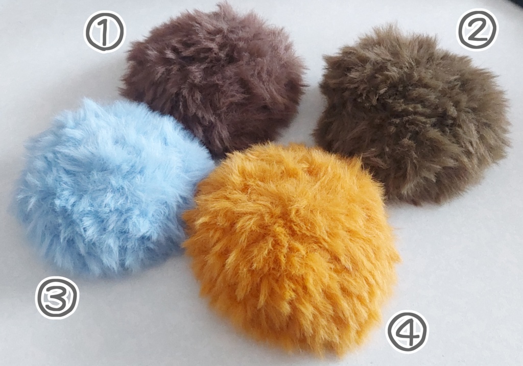 もこもこ帽子【ぬい用】