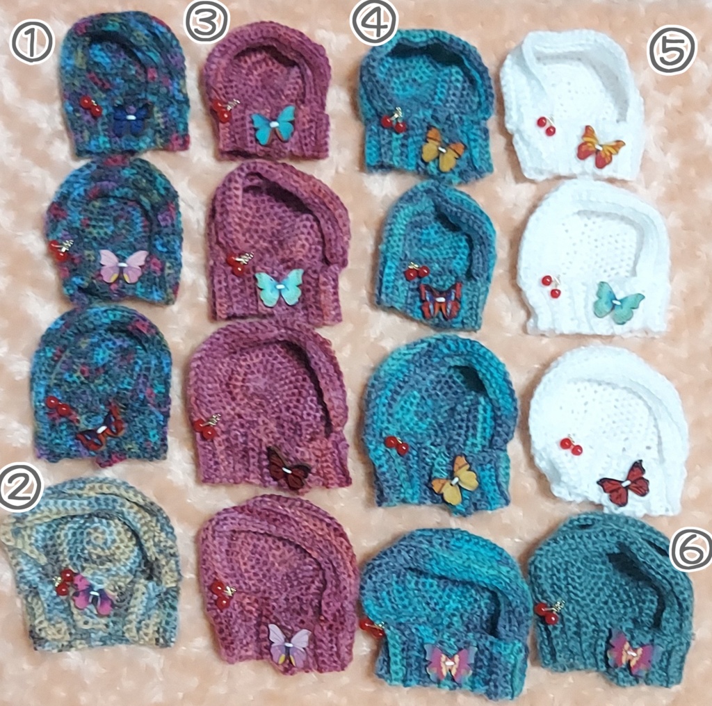 フード(ボンネット)付きケープ【ちみけも】