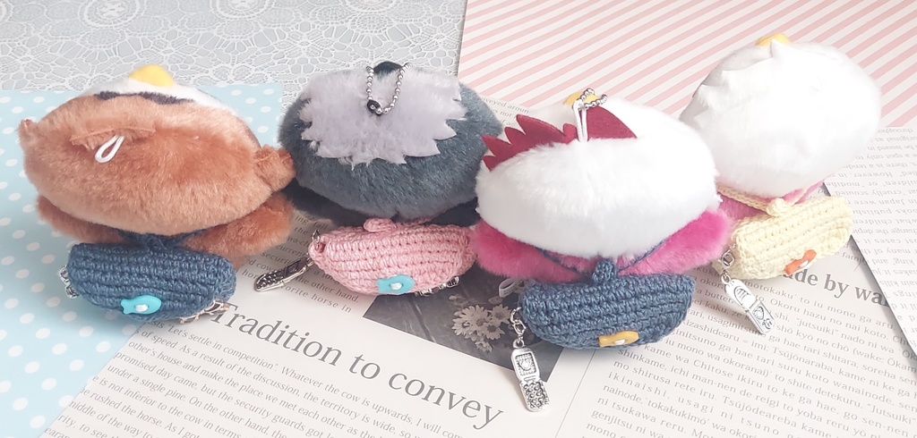 バッグ(5点セット)【ちみけも】