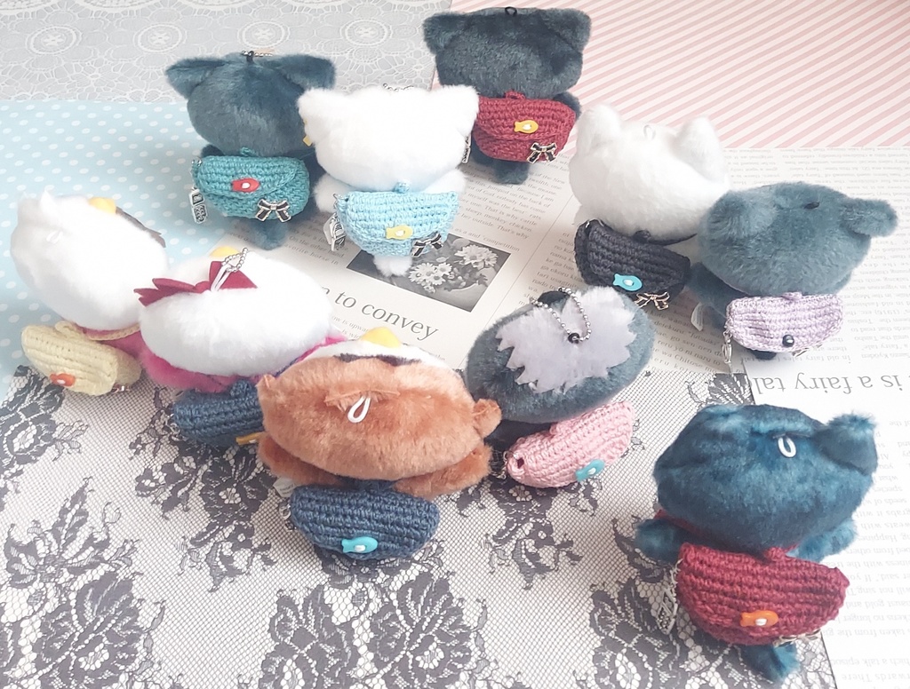 バッグ(5点セット)【ちみけも】