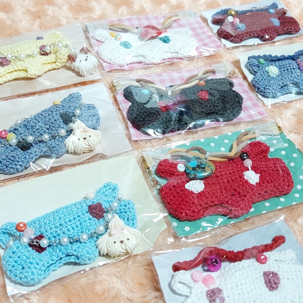 ちみけも サロペットストーンハートチョーカーネックレス