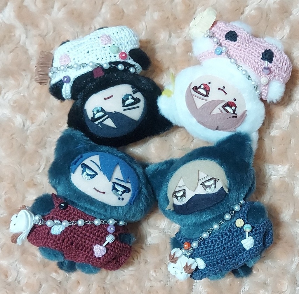 サロペット、ポシェット【ちみけも】