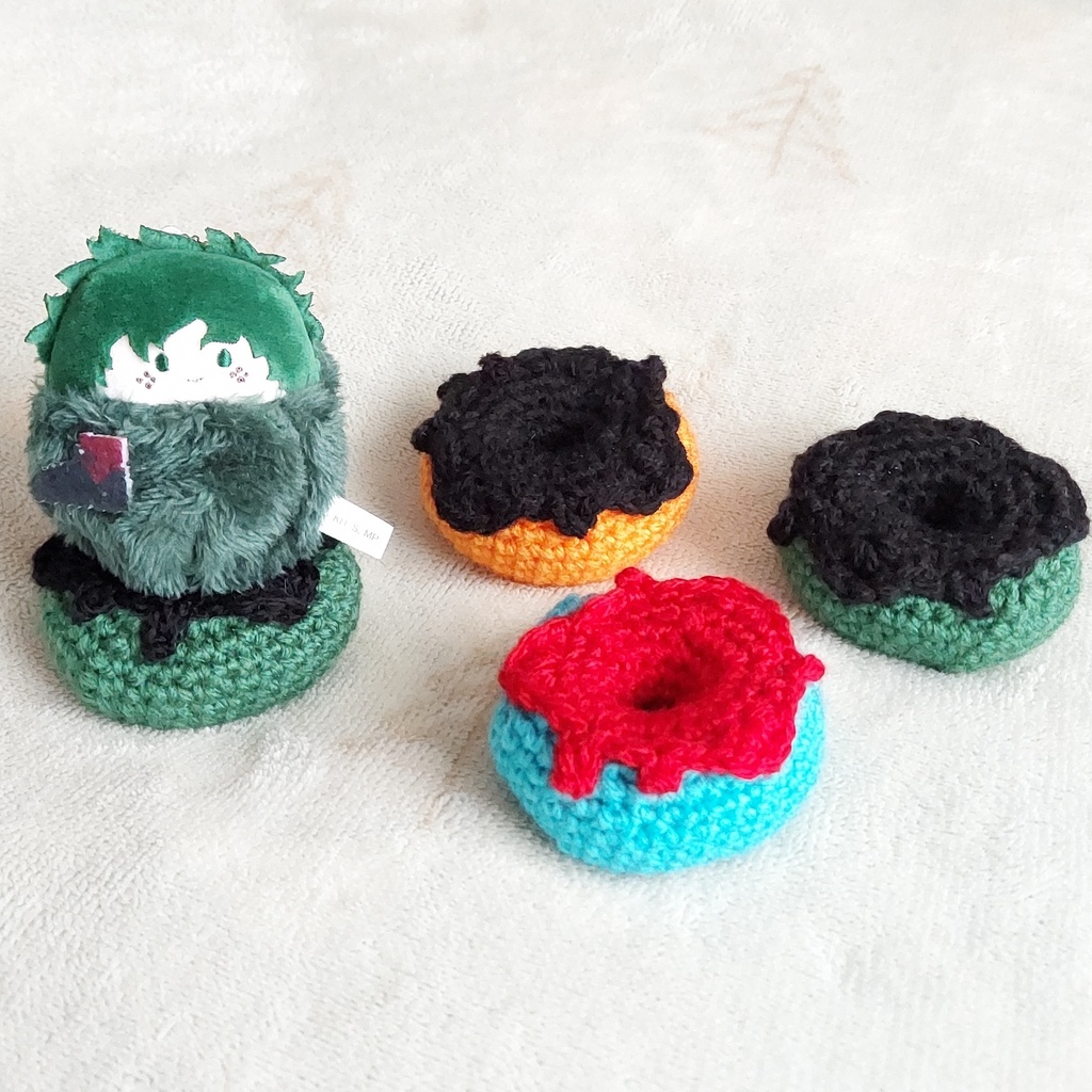 ドーナツクッション【ヒロアカイメージカラー】