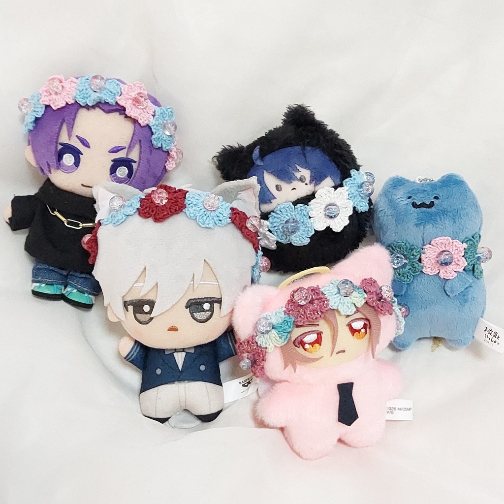 お花のヘッドドレス