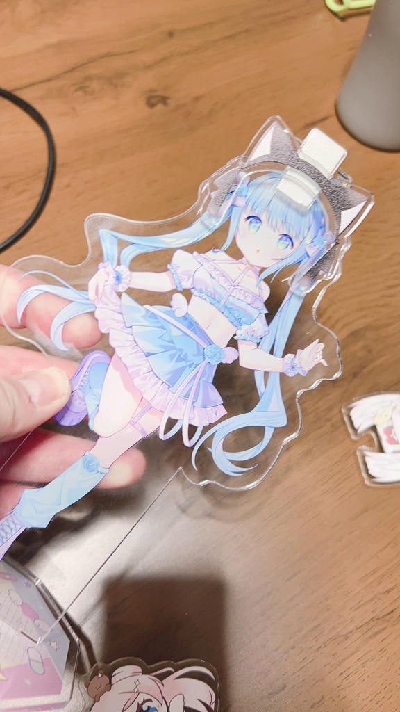 アクリルクリップ