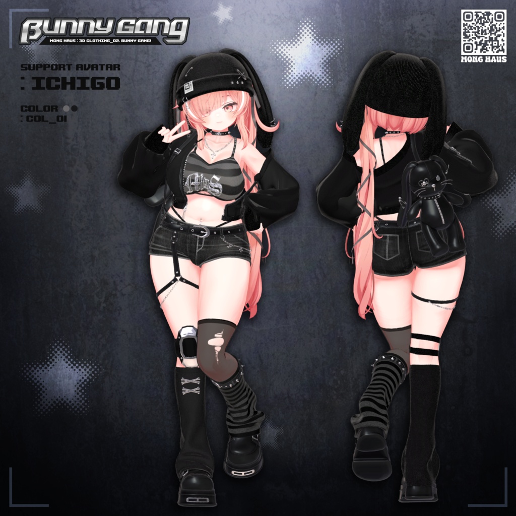 🔥ICHIGO🔥【14アバター対応】BUNNY GANG!💥