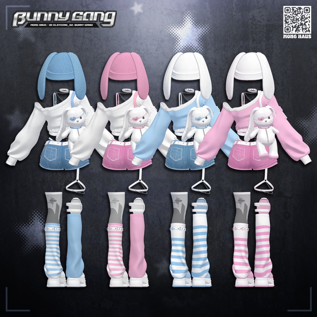 🔥ICHIGO🔥【14アバター対応】BUNNY GANG!💥