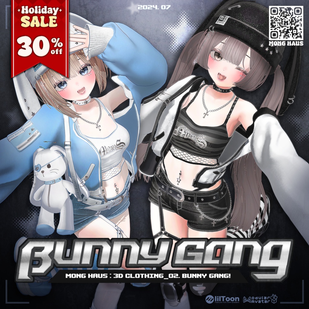 🔥SALE🔥【14アバター対応】BUNNY GANG!💥