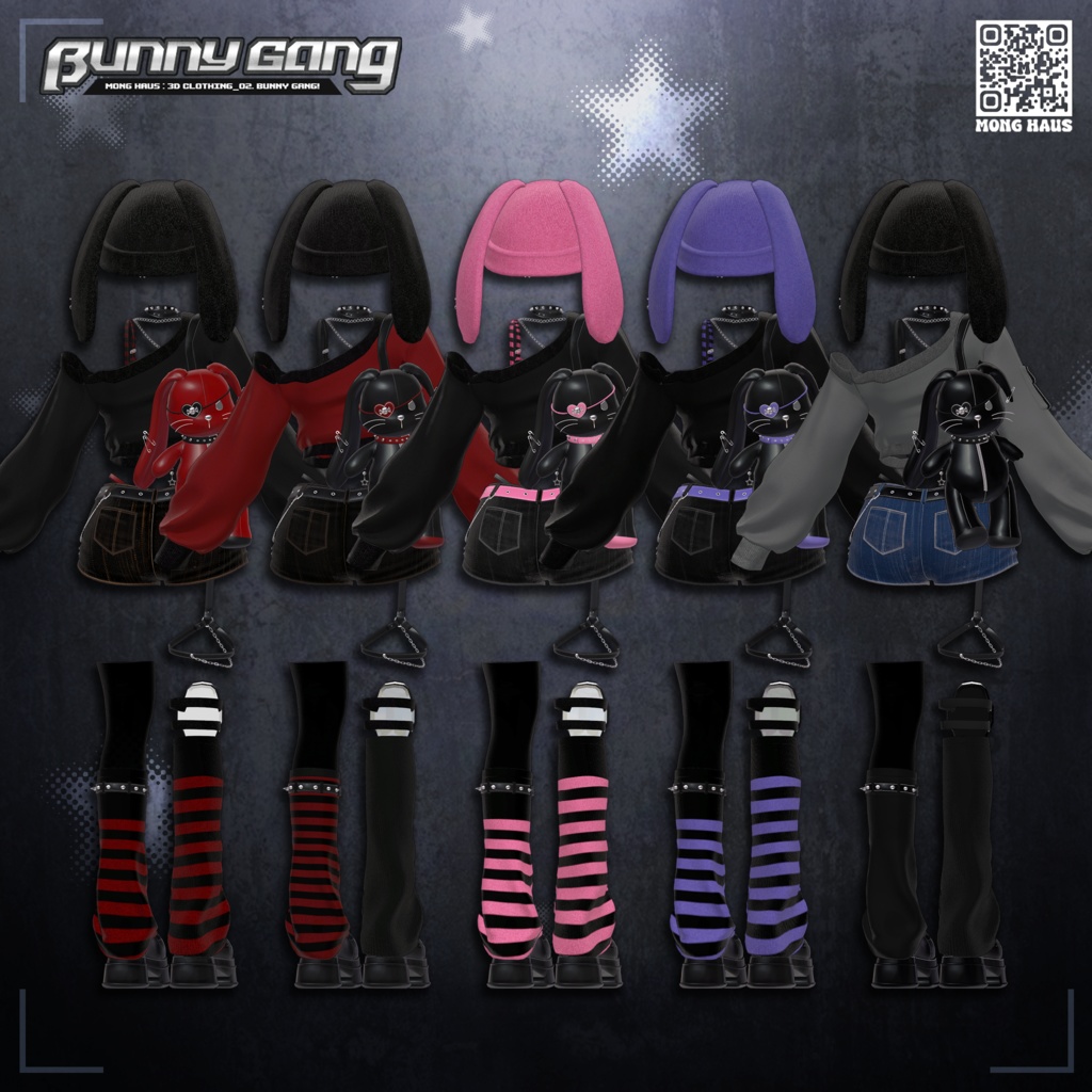 🔥ICHIGO🔥【14アバター対応】BUNNY GANG!💥