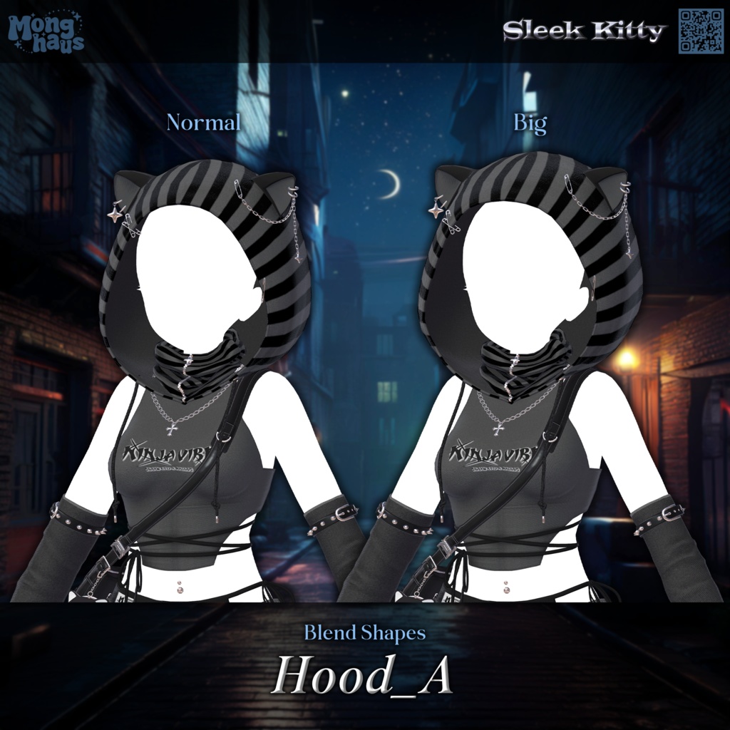 【12アバター対応】Sleek Kitty🐈⬛