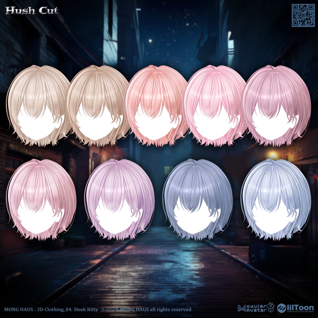 【12アバター対応】Hush Cut🐾
