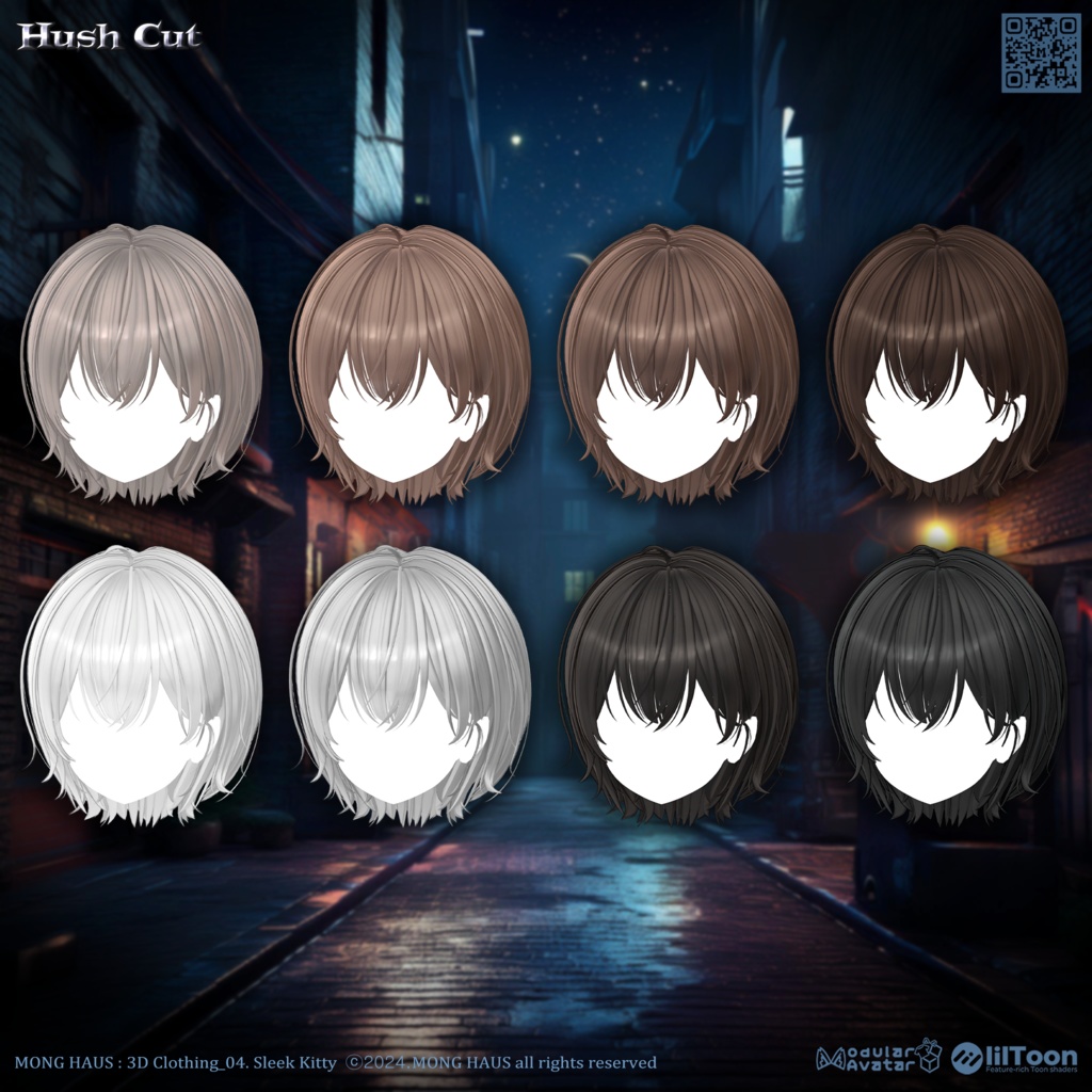 【12アバター対応】Hush Cut🐾