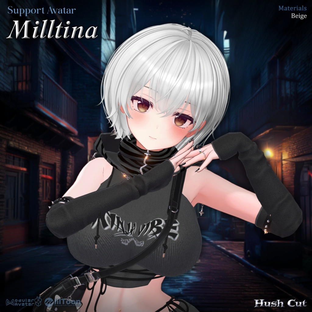 【12アバター対応】Hush Cut🐾