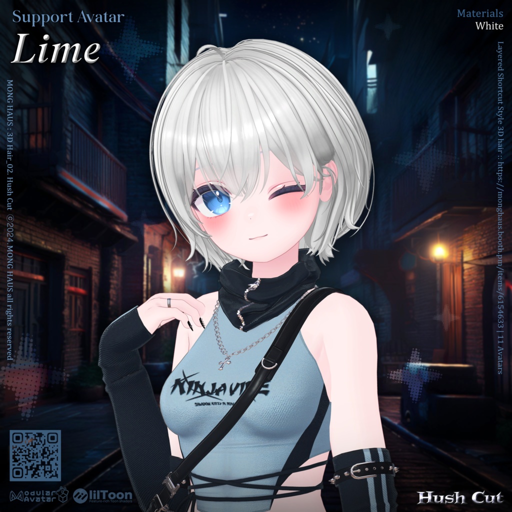 【12アバター対応】Hush Cut🐾