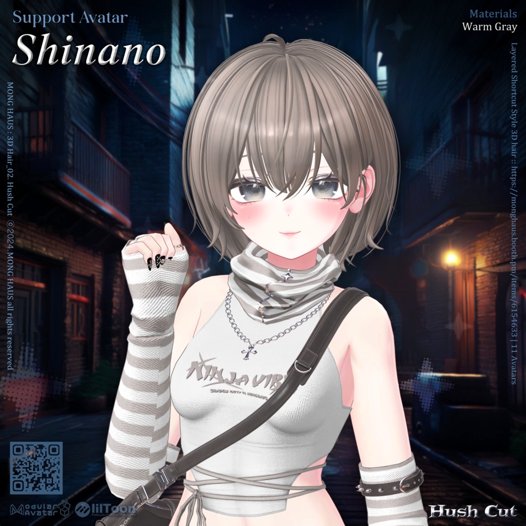 【12アバター対応】Hush Cut🐾