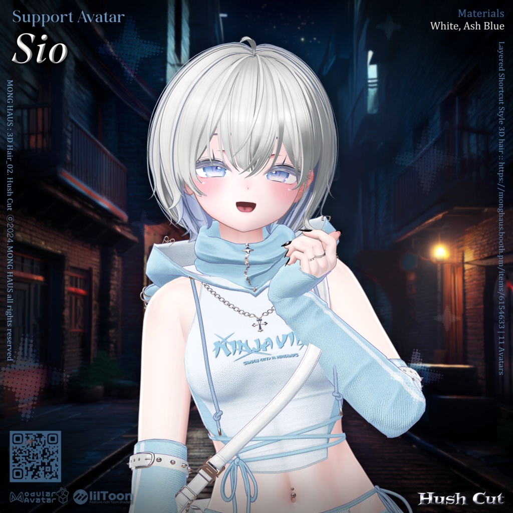 【12アバター対応】Hush Cut🐾