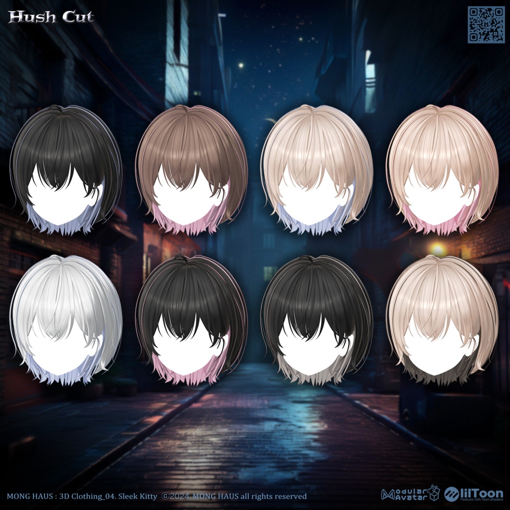 【12アバター対応】Hush Cut🐾
