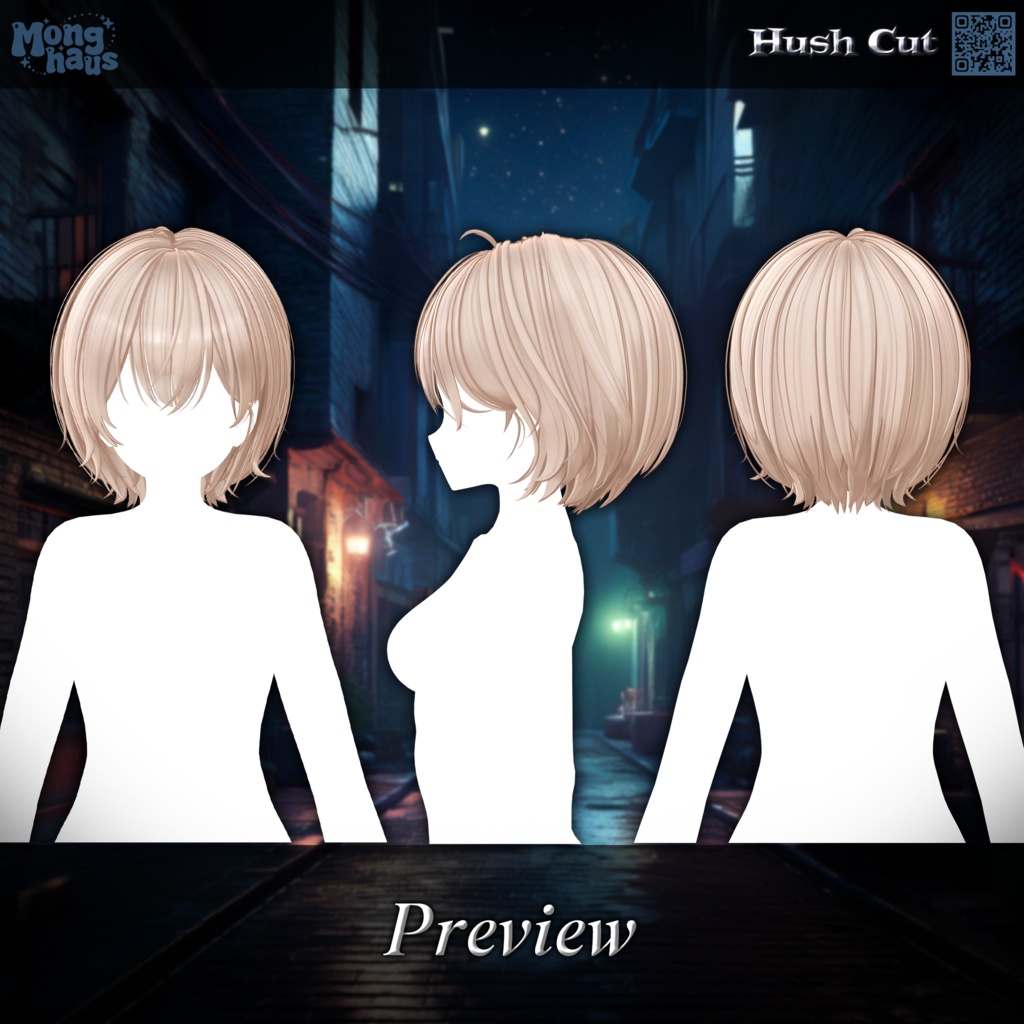 【12アバター対応】Hush Cut🐾