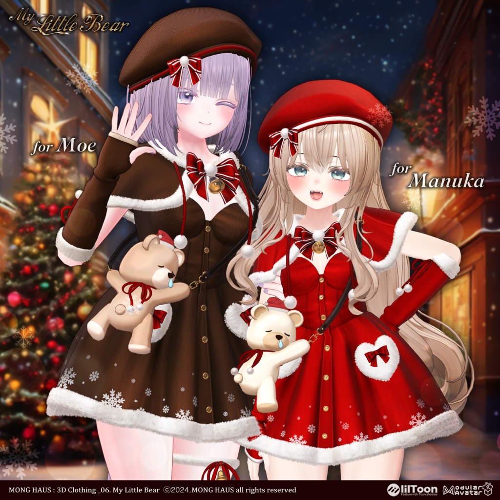 【12アバター対応】My Little Bear 🎁