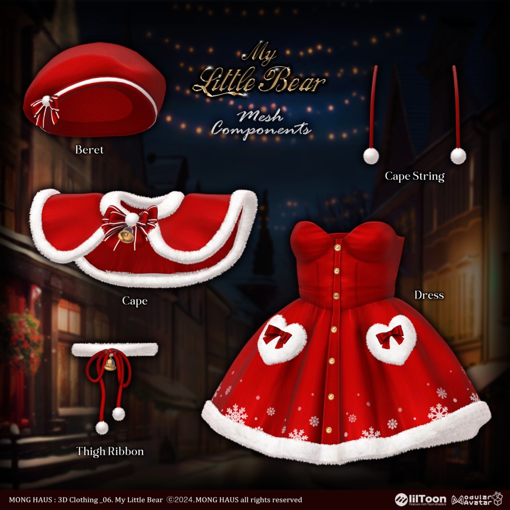 【12アバター対応】My Little Bear 🎁