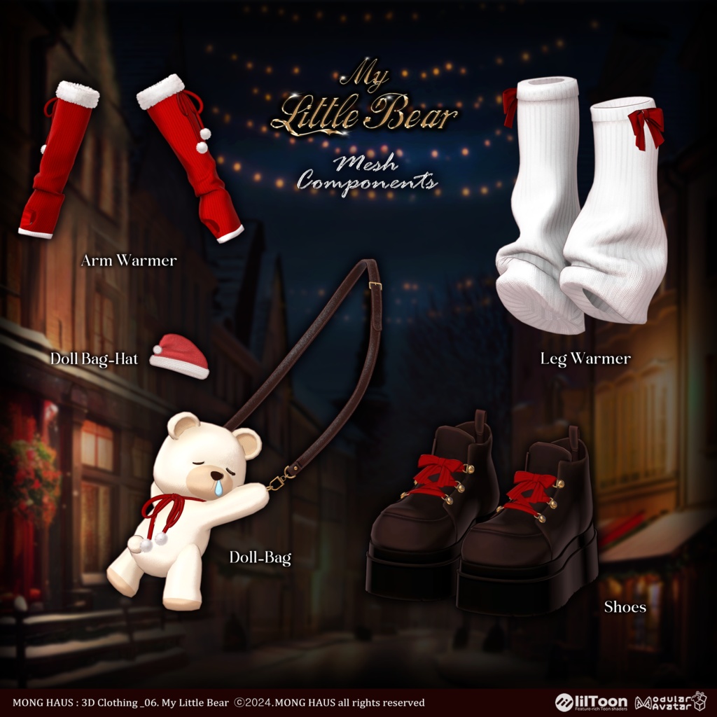 【12アバター対応】My Little Bear 🎁