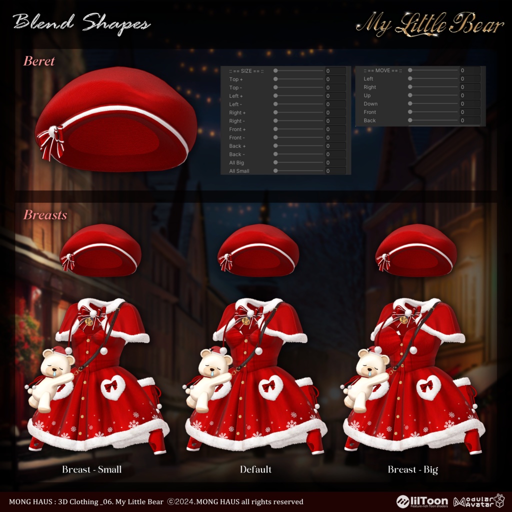 【12アバター対応】My Little Bear 🎁