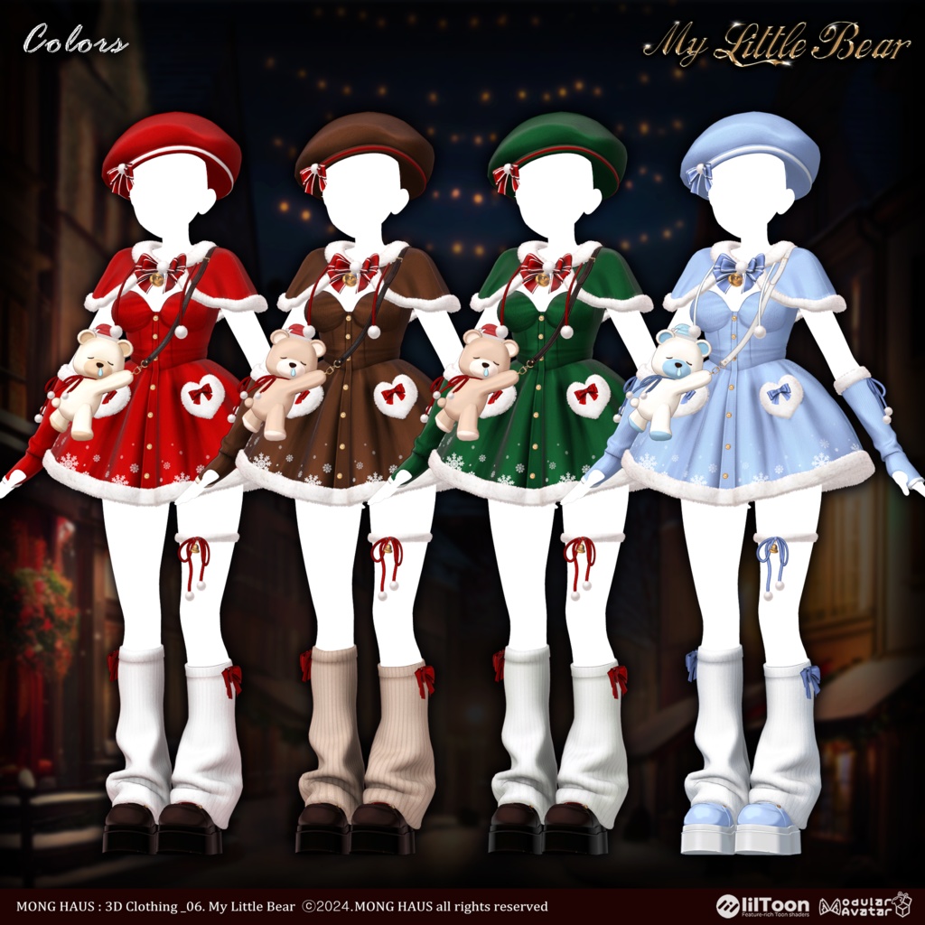 【12アバター対応】My Little Bear 🎁