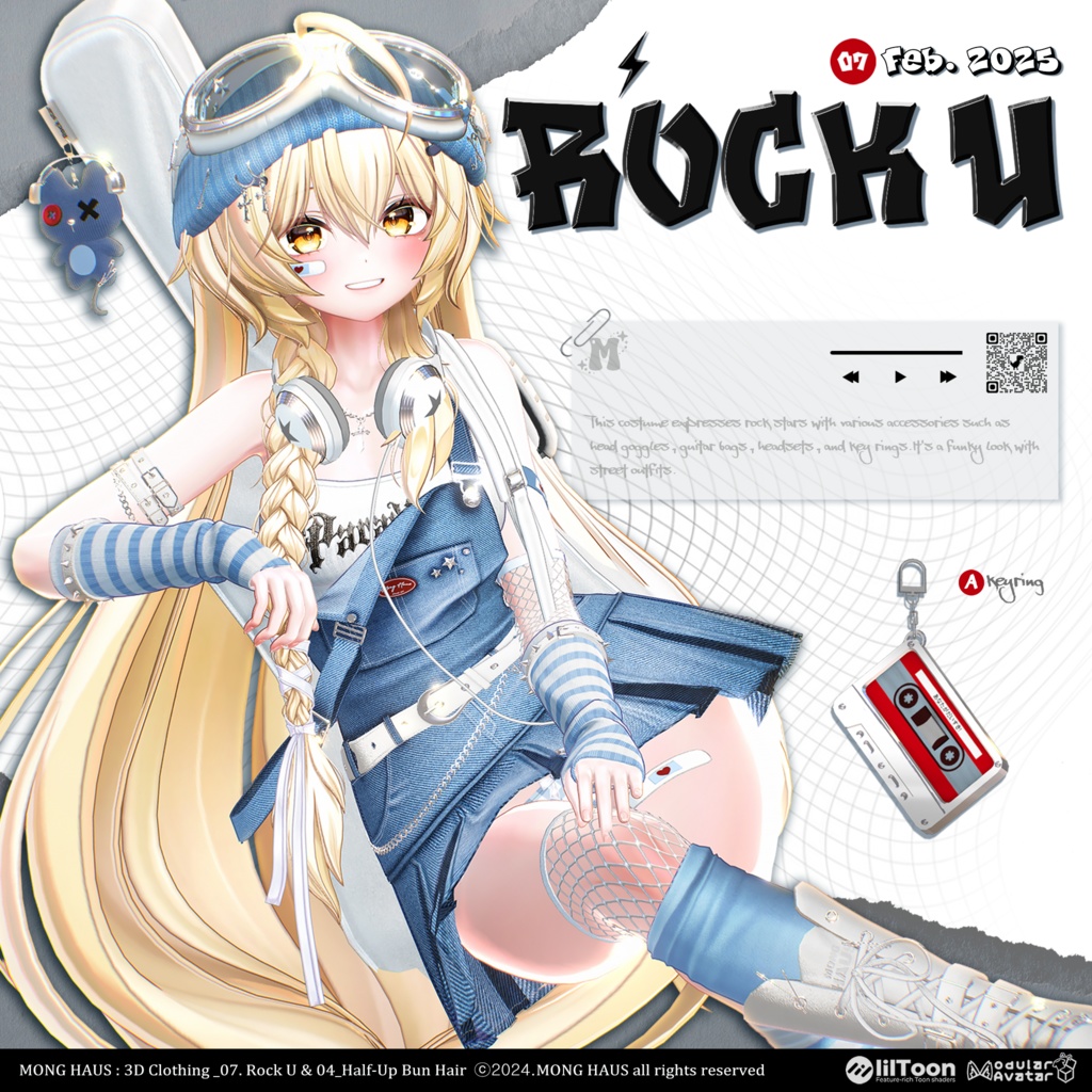 【19アバター対応】Rock U ⚡