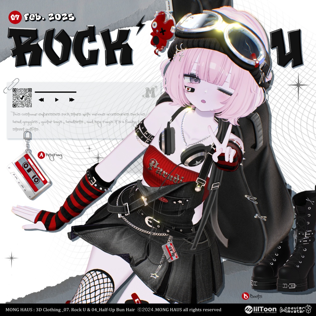 【24アバター対応】Rock U ⚡