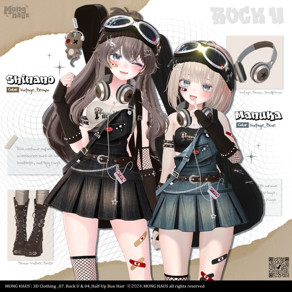 【15アバター対応】Rock U ⚡