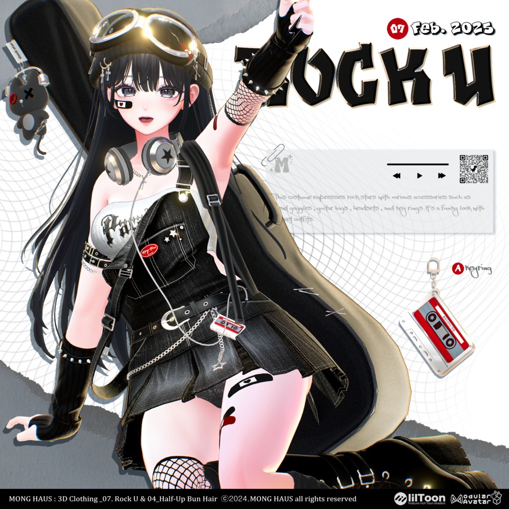 【21アバター対応】Rock U ⚡