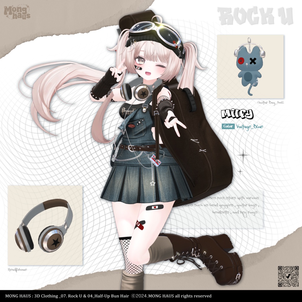 【15アバター対応】Rock U ⚡