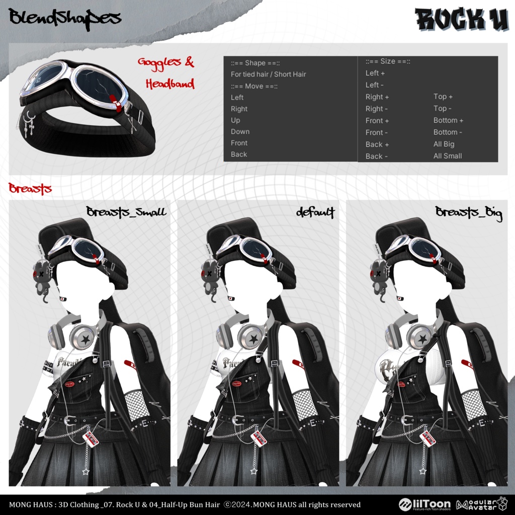 【15アバター対応】Rock U ⚡