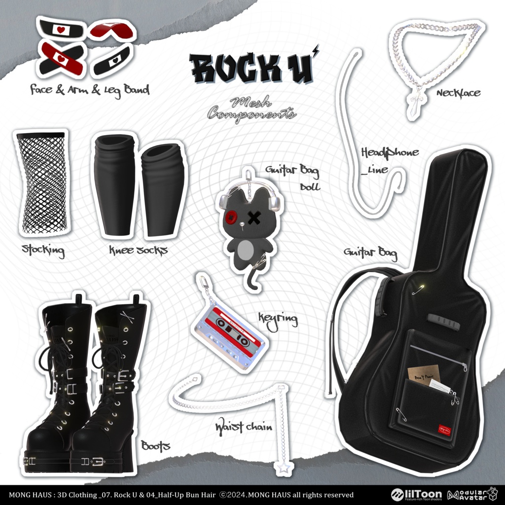 【15アバター対応】Rock U ⚡