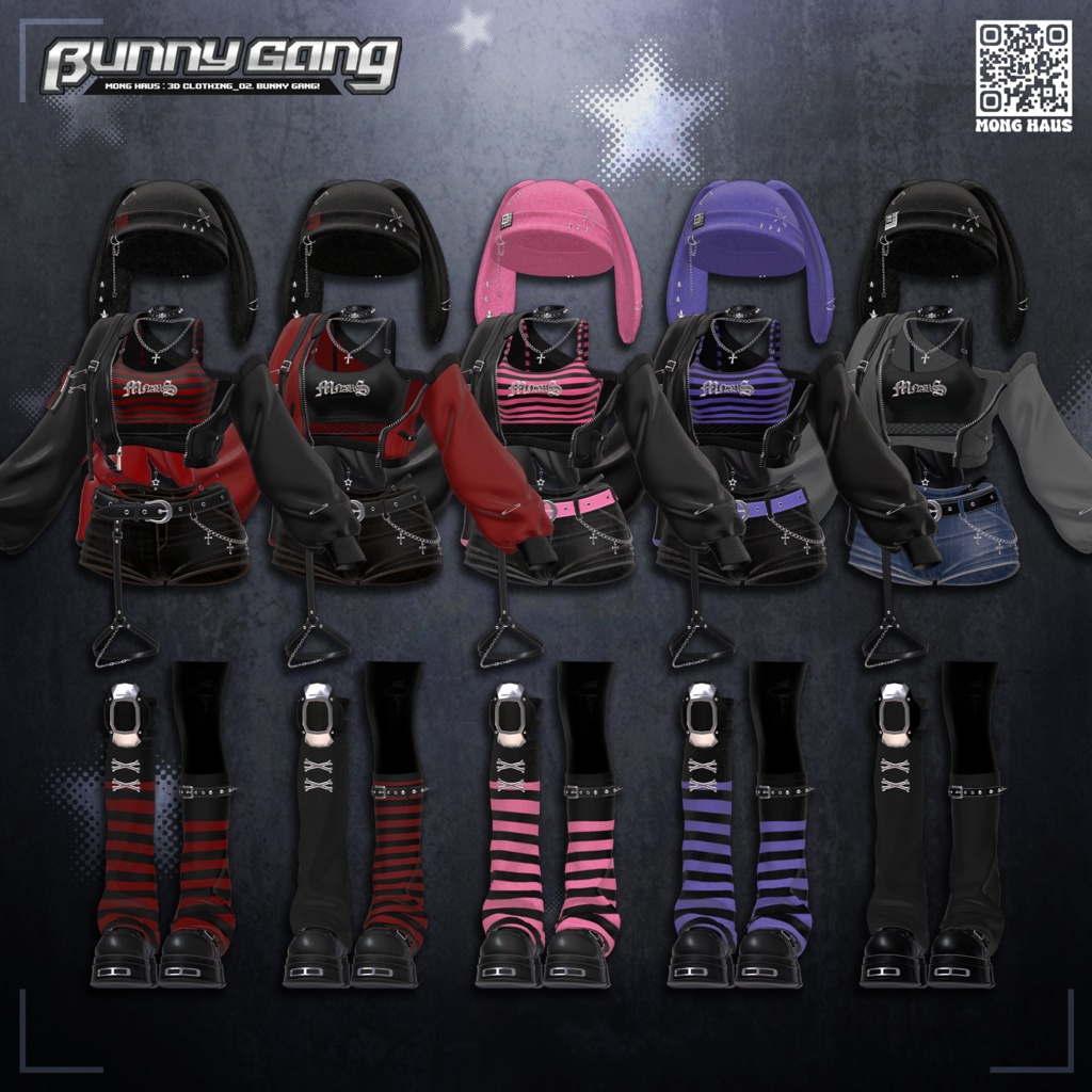 🔥SALE🔥【キシャ KISHA (Novabody) 対応】BUNNY GANG!💥