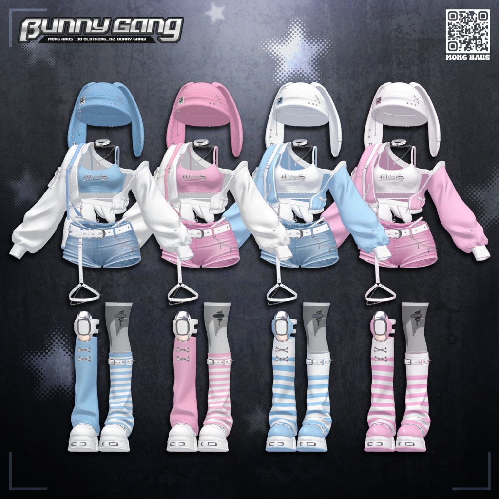 🔥SALE🔥【キシャ KISHA (Novabody) 対応】BUNNY GANG!💥