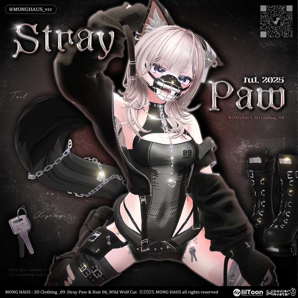 【14アバター対応】Stray Paw🔒