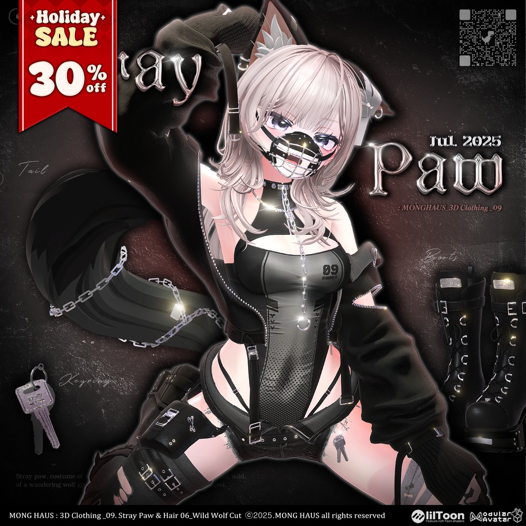 🔥SALE🔥【17アバター対応】Stray Paw🔒