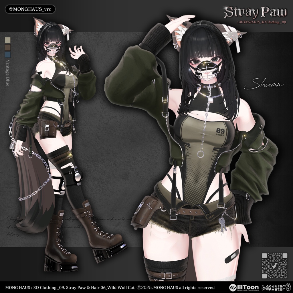 【20アバター対応】Stray Paw🔒