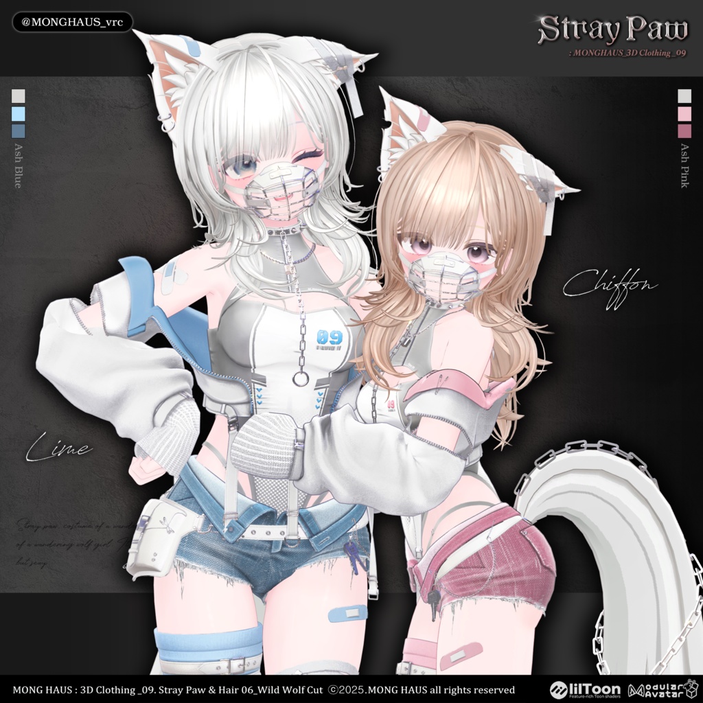 【16アバター対応】Stray Paw🔒