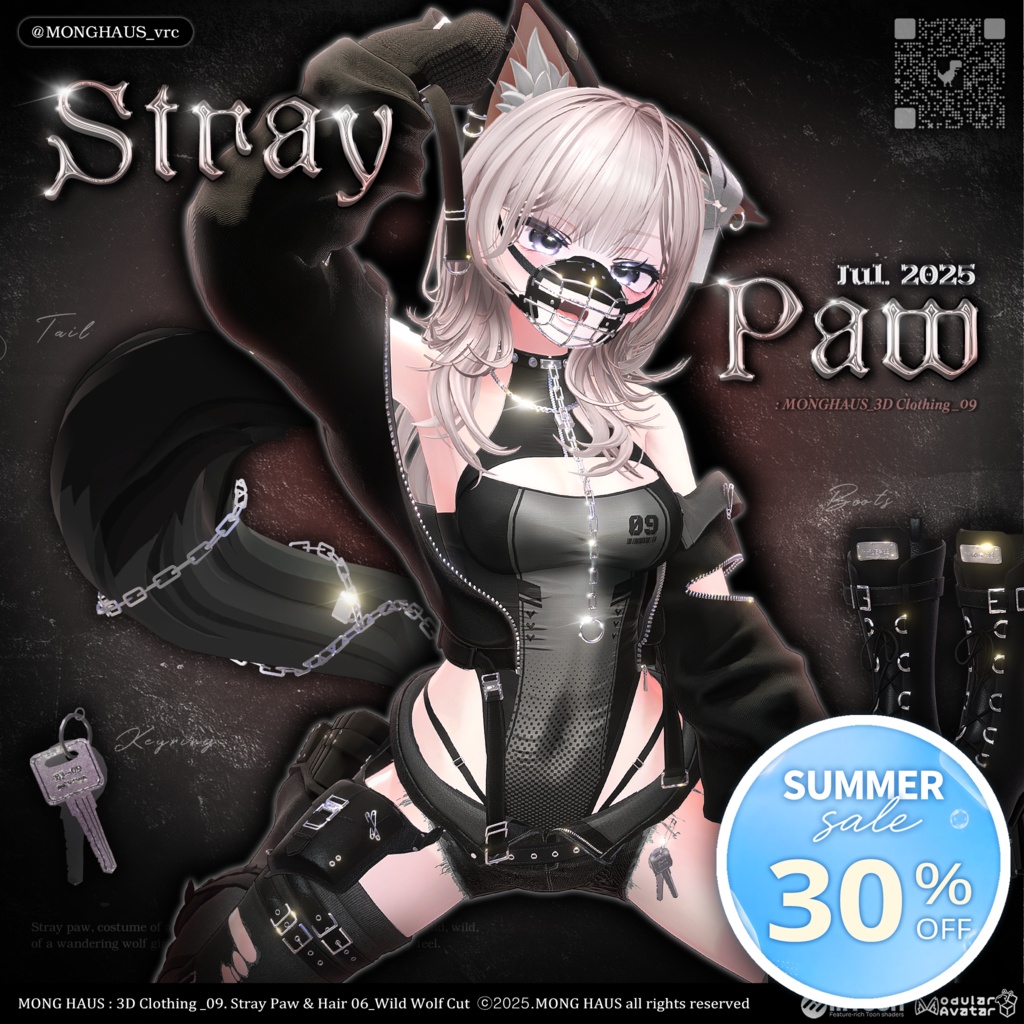 【20アバター対応】Stray Paw🔒