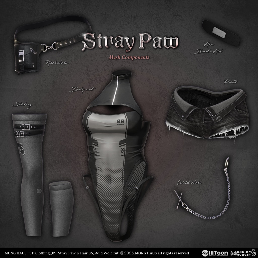 【16アバター対応】Stray Paw🔒