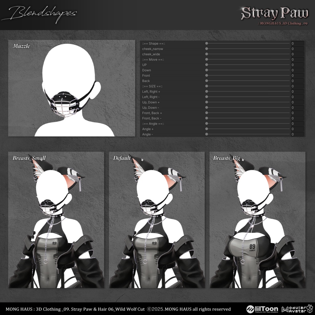 【16アバター対応】Stray Paw🔒