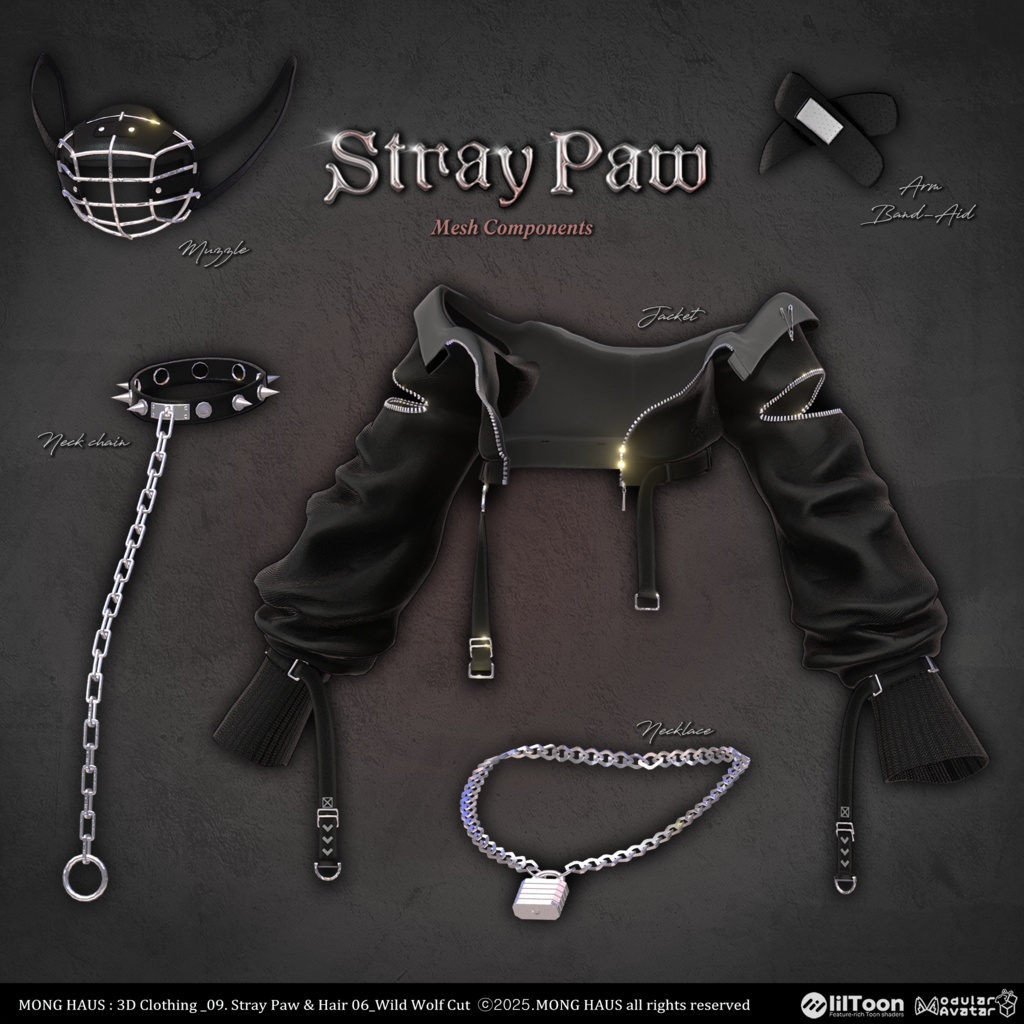 【16アバター対応】Stray Paw🔒