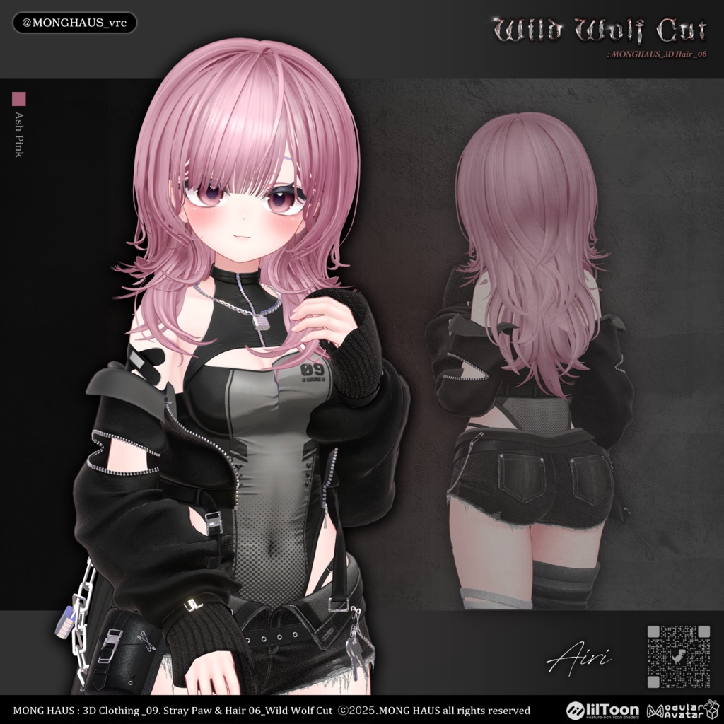 【16アバター対応】Wild Wolf Cut🔒