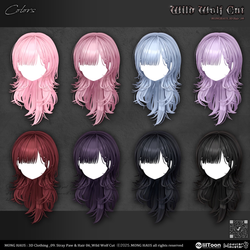 【16アバター対応】Wild Wolf Cut🔒