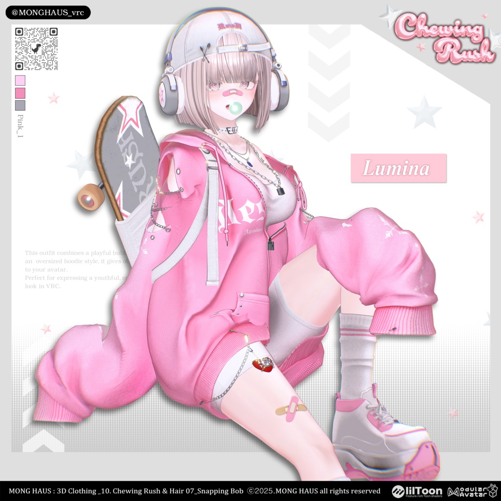 【19アバター対応】Chewing Rush🫧