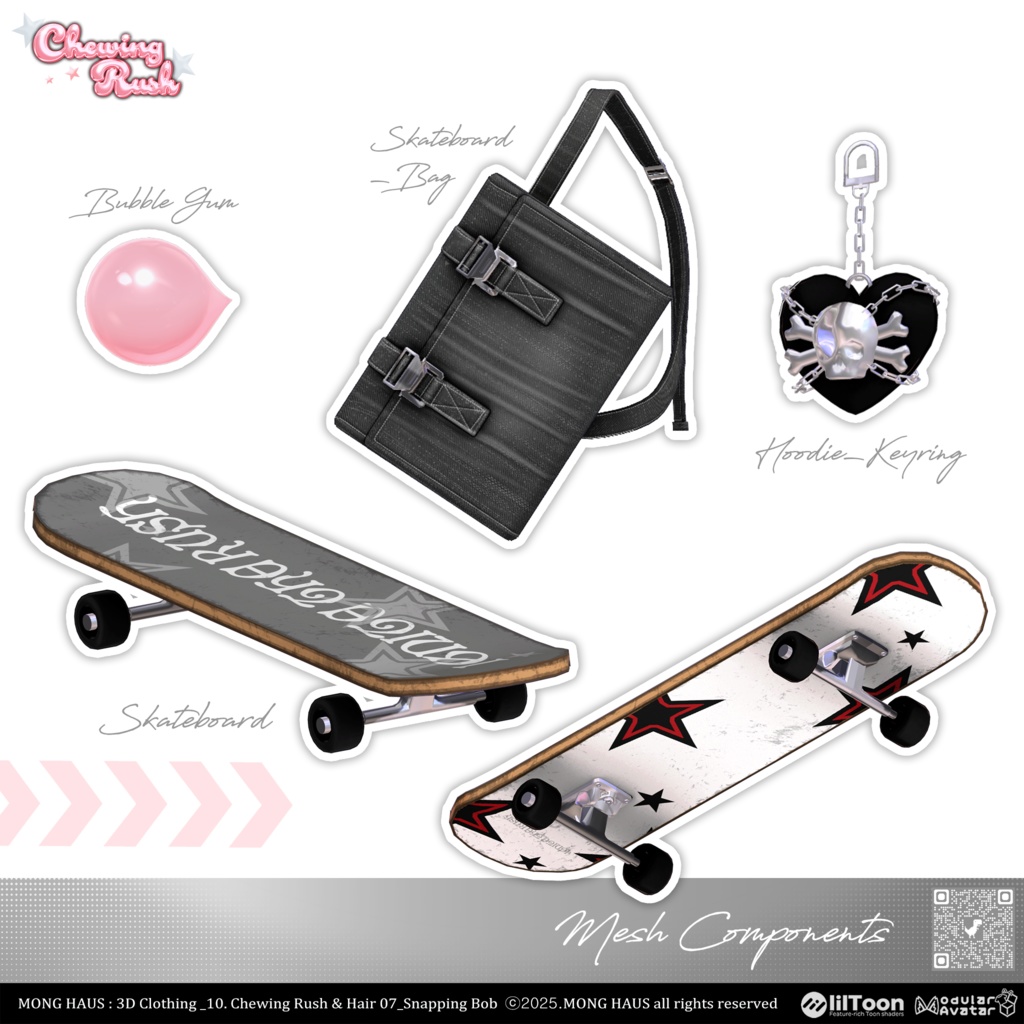 【17アバター対応】Chewing Rush🫧