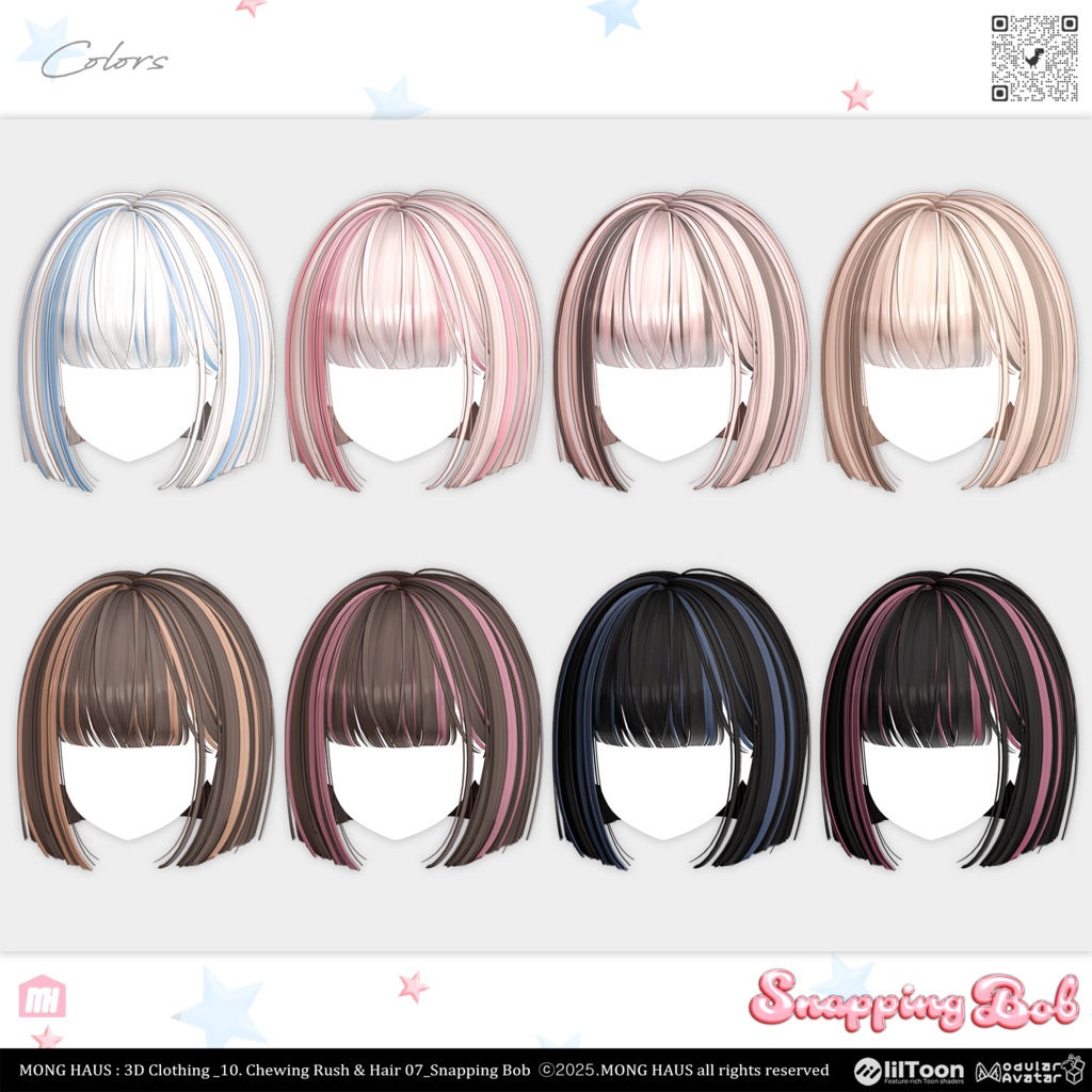 【17アバター対応】Snapping Bob🫧