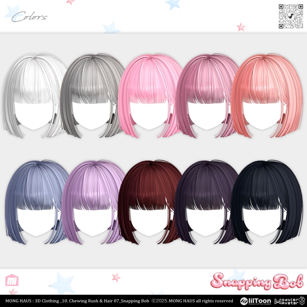 【17アバター対応】Snapping Bob🫧